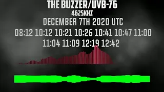 The Buzzer UVB 76 4625Khz 07/12/2020 голосовые сообщения