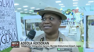 INSIDE THE REMODELLED LAGOS AIRPORT TERMINAL