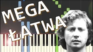 🎹 Dni, których nie znamy (Marek Grechuta) - Piano Tutorial (MEGA ŁATWA wersja) 🎵 NUTY W OPISIE 🎼