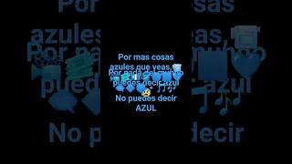 Azul #shorts #memes #español #humor