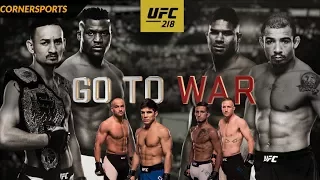 UFC 218: MAX HOLLOWAY vs JOSE ALDO! OVEREEM vs NGANNOU! prelims & main-card preview!