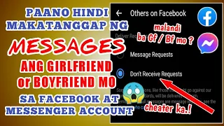 Paano Hindi Makatanggap ng Messages or Chats si Girlfriend/Boyfriend sa Facebook & Messenger Account