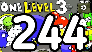 One Level 3 Level 244 Stickman Jailbreak