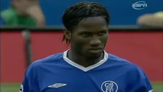 Didier Drogba vs Manchester United ► Chelsea Debut ► 15/08/2004 (Highlights)