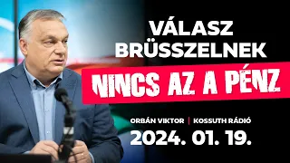 Orbán Viktor a Kossuth Rádióban (2024. január 19.)