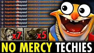 No Mercy This Techies No Stop Delete Hard Carry | Techies Official