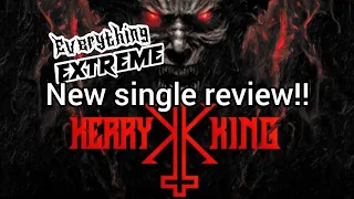 KERRY KING🔥🔥FIRST SINGLE RELEASED!!😯🥵⚡️⚡️⚡️#thrashmetal #slayer #albumreview