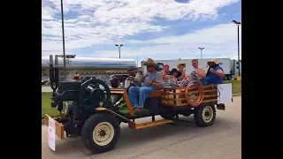 1917 Fairbanks Morse Z 6HP Hit and Miss Engine on a 1957 Chevy Truck Chassis! Chevy Rat Rod!