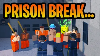 PRISONERS BREAK OUT OF JAIL AND HIDE IN THE CABINS! *PARK RANGERS TRACK THEM DOWN* ER:LC Roleplay