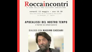 Massimo Cacciari "Apocalissi del nostro tempo"