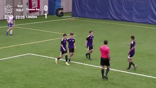 Highlights of the Match - Boys U14 - 2023 Ontario Indoor Cup