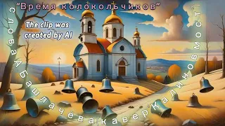 🎵🎵"Время колокольчиков" | слова А.Башлачёва🎵(Кавер "Калинов Мост")|Video clip design created by AI.