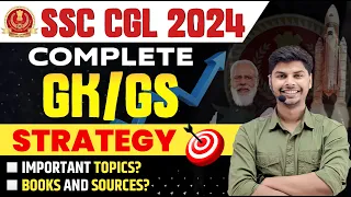 HOW TO PREPARE GK/GS FOR SSC CGL 2024 | Everything in One Video |  KanpurWala Vikrant