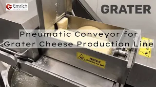 Emrich Packaging Machinery - Delfin Pneumatic Conveyor for Grater Cheese Production Line