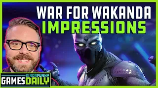 Greg Played Marvel's Avengers War For Wakanda! - Kinda Funny Games Daily 08.13.21