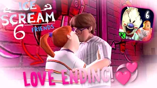 Ice Scream 6 LOVE MOD Full GAMEPLAY!💞 | Ice Scream 6 Mike & Lis Love Mod | New Ending | Keplerians