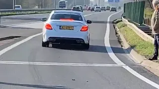 FAIL! - Mercedes Benz C63s AMG DESTROYS Gearbox while using Launch Control | Looks Expensive