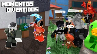 ME VUELVO UN CANGREJO en MURDER MISTERY 2 (MOMENTOS DIVERTIDOS) MM2 Roblox