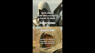 Connor Kenway vs Bayek of Siwa (With Proof) #assassinscreed