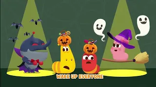 It's halloween night |happy halloween songs |nursery rhyme | song for babies / Larva Kids and Ghost