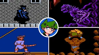 Game n°271 - Moon Crystal ( NES ) All bosses