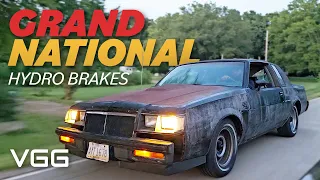 Grand National Hydro boost Brake Conversion and First Drive in 20+ YEARS! (and Mt Dew Car winner!)