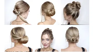 5 ПРОСТЫХ ПРИЧЕСОК НА ВЫПУСКНОЙ СВОИМИ РУКАМИ | 5 EASY HAIRSTYLES FOR A SPECIAL OCCASION