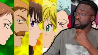 First Time Reacting to "The Seven Deadly Sins'' Openings