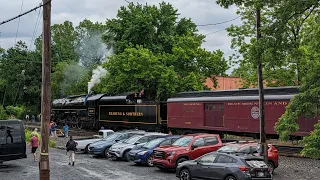 Reading 2102 Iron Horse Ramble chase! Reading to Jim Thorpe. May 28th, 2022