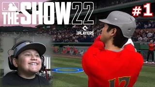 LUMPY AND I BATTLE FOR THE FIRST TIME! | MLB The Show 22 | DIAMOND DYNASTY #1