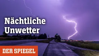 Nächtliche Unwetter: (Deutsch)Land unter | DER SPIEGEL