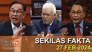 Dewan kecoh!, Pembangkang tak puas hati Anwar berucap, Hamzah arah MP PN minta maaf|SEKILAS FAKTA