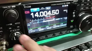 IC-7300 слабый сигнал в условиях перегрузки