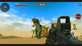 Dinosaur Hunt 2019 Gameplay Android Oyunu dinazor vurma oyunu