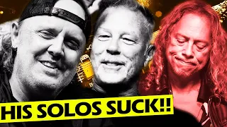 JAMES HETFIELD AND LARS ULRICH ANNOYING KIRK HAMMETT #METALLICA