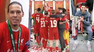 Liverpool's Crazy Dressing Room Celebrations After Winning Carabao Cup 2024 🤣🤣 | Chelsea | Klopp