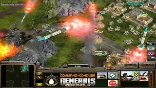 C&C Generals - Zero Hour: 1 vs. 7 - Demolition vs. 7 Hard Tank (Green Cross)