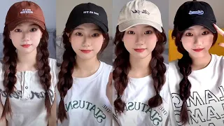 Quick & Cute🧢Hat Hairstyle Tutorial*Korean Style for Girls Look so Fancy