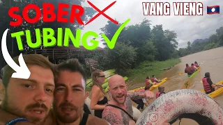 Vang Vieng Tubing | Things To Do Laos 2023 🇱🇦 🍩