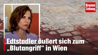 Edtstadler äußert sich zum „Blutangriff“ in Wien | krone.tv NEWS