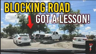 Road Rage,Carcrashes,bad drivers,rearended,brakechecks,Busted by copsDashcam caught|Instantkarma 128