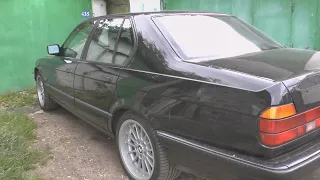 БМВ Е32 V8 Взбодрил двигатель