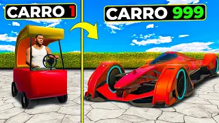 EVOLUINDO CARROS NO GTA 5!! (Incrivel)