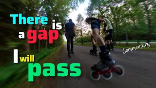 How to pass skaters when in a hurry || Freeskate Ülemiste