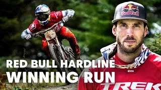 Gee Atherton's Ride For The Win | Red Bull Hardline 2018
