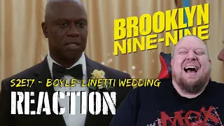 Brooklyn 99 2x17 The Boyle Linetti Wedding REACTION - Holt is just constant comedy gold!