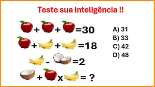 5 QUESTÕES DE RACIOCÍNIO LÓGICO - Prof.Romeu‼️