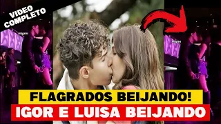 (BOMBA) Igor Jansen Beijando Luisa Bresser em Festa | Estão Namorando na Vida Real?