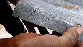 Como restaurar laminas de metal