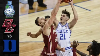 Duke vs Boston College ACC Men's Basketball Tournament Highlights (2021)